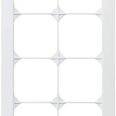 Telaio di copertura INC kallysto.pro 4×2 bianco 154×274mm 