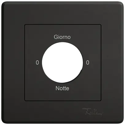 UP-Montageset EDIZIO.liv SNAPFIX® f.Drehschalter m.Schloss 0-Giorno-0-Notte sz 
