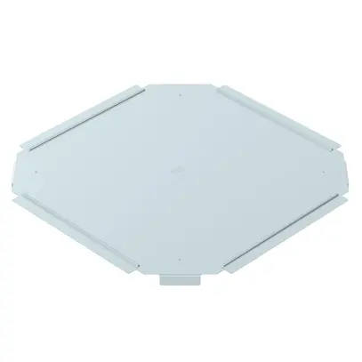 Coperchio BET RKD p.pezzo a croce 200mm acciaio zincato a nastro zinco-alluminio 