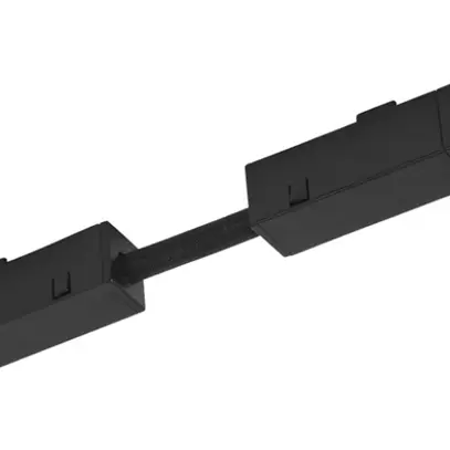 Raccord flexible SLV 48V TRACK 2-pôles noir 