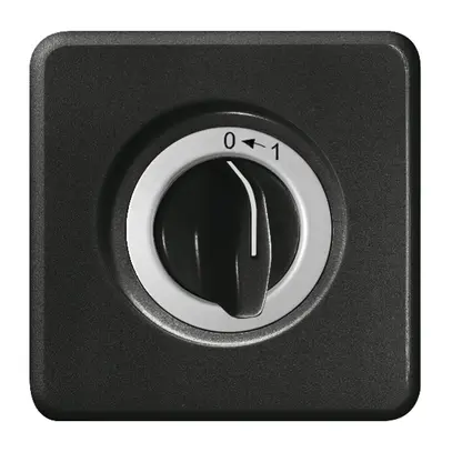 Kit frontale INC 0-1 nero per contatto rotativo FH 
