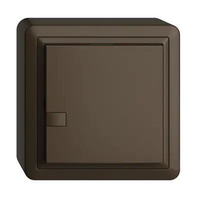 Poussoir KNX RGB AP EDUE, 250mW, s.LED, 1×poussoir, comm.1×touche, cof 