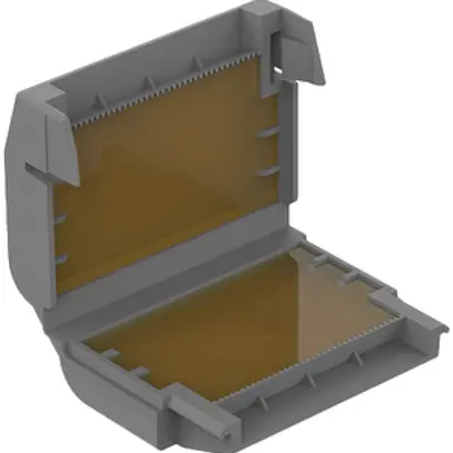 Verbindungsmuffe WAGO Contact Gelbox Gr.2 40.1×21.3×49.4mm grau IPX8 