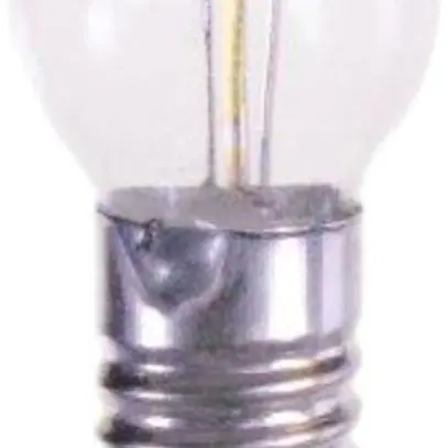 Lampada incandescente intermittente sferica E10 3.5V 300mA 
