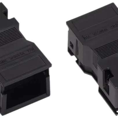 Boîtier décharge de traction WAGO 2L Ø7…10.5mm PA66 24.6×15.9×45mm noir 