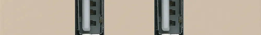 Prise de charge USB ENC Hager kallysto A 240V 2400mA beige 