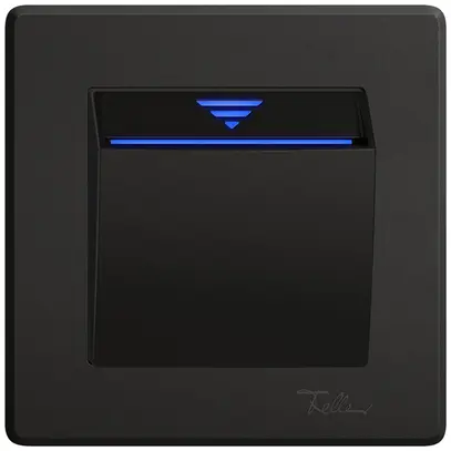 Hotelcard KNX ENC EDIZIO.liv SNAPFIX® avec coupleur BUS no 