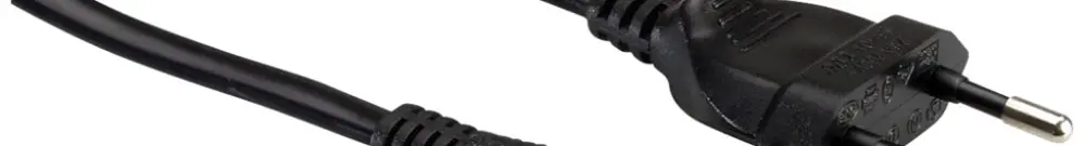 Cavo d'apparecchio VALUE T26 → C7 2×0.75mm² 250VAC/2.5A nero 1.8m 