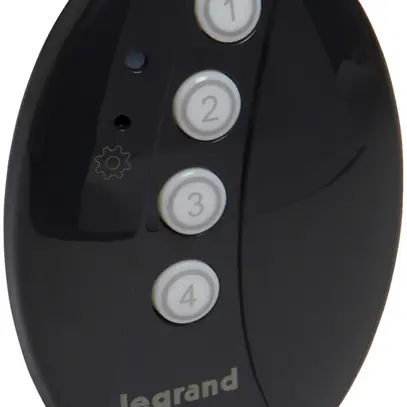 Telecomando manuale Legrand, 4 canali per l'installazione con Netatmo ON-OFF 