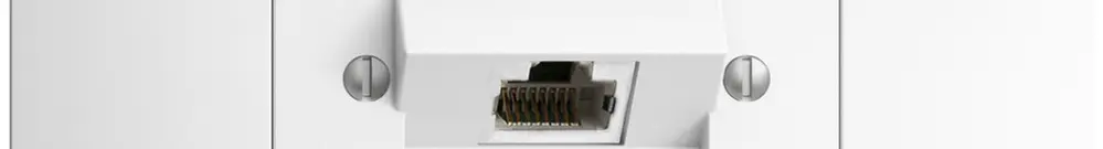 Presa INS 1×RJ45/s 4P ITplus EDIZIOdue bianco 