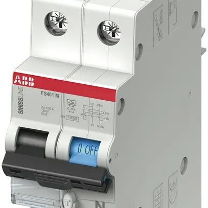 Disgiuntore differenziale SMISSLINE TP 16A/30mA C 1P+N 6kA 