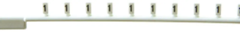 Bacchetta indicatrice Woertz bianco iscrizione: R 