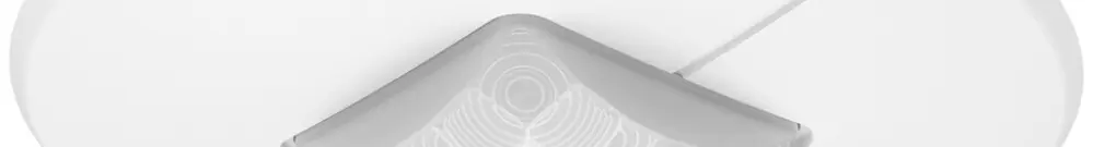 Détecteur de présence ENC Steinel IR Quattro Micro COM1, rond blanc 