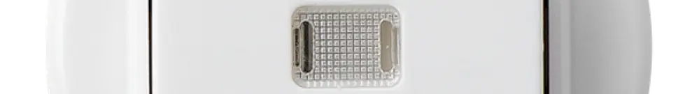 Insert pour interrupteur lumineux ENC basico 3/1 blanc 
