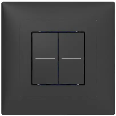UP-Tastsensor ABB Sidus KNX Basic Typ-B, 2/4, anthrazit 