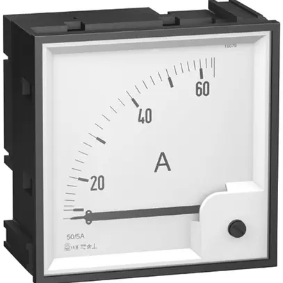 Echelle pour ampèremètre 0…50A 