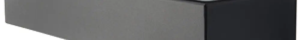 Applique LED SG Edge 7W 580lm 830 IP65 REG indiretto 320×103mm nero 