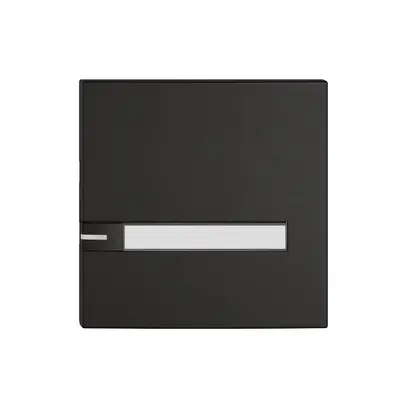 Pulsante 1/1 EDIZIO.liv SNAPFIX® p.KNX&UNI c.LED c.targ.comando 1 tasto ne 