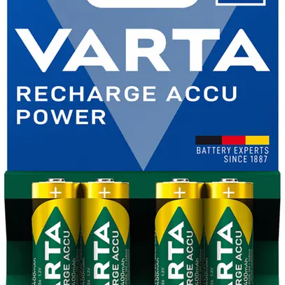 Accu VARTA Power NiMH HR06/AA, 2.4Ah blister à 4 pièces 