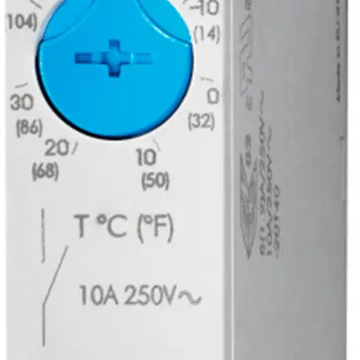 REG-Thermostat Finder 7T.81, 1S 10A/250V, -20…60°C, 1TE 