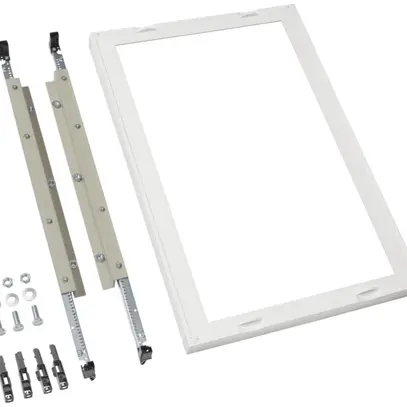 Kit Hager univers N 750×500mm pour 4 sectionneurs DIN1…3 rails 185mm vertical 