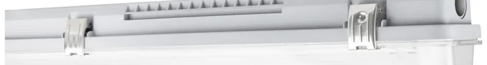 Lumin.p.loc.humid.LED LEDVANCE DAMP PROOF G13 1×20W IP65 1280mm gris 