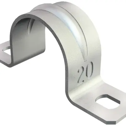Brida Bettermann 2 lobi 12mm zincato 