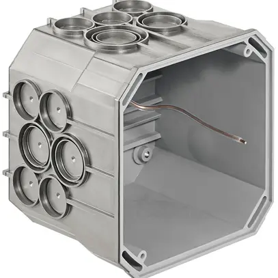 UP-Abzweigdose HSB Grösse 3 abgeschirmt (EMV), 115×115×90mm halogenfrei 