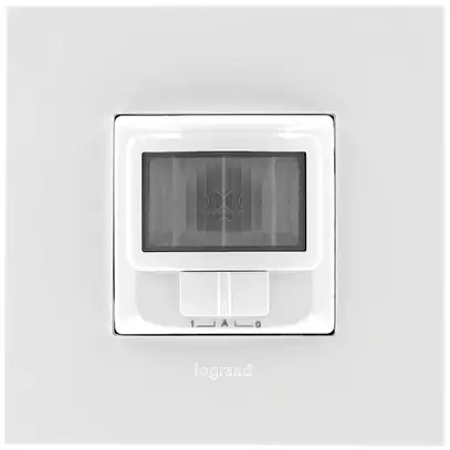 Rilevatore di movimento INC ATO 250W 2L con interruttore H/0/A bianco 