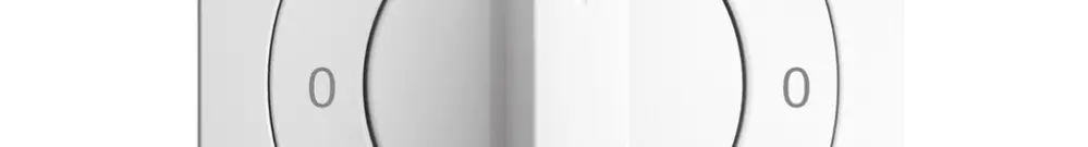 Interruttore rotativo INC EDIZIOdue 2/1L bianco 