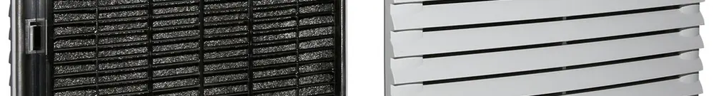 Scatola filtro Rittal SK 3240.060 255×255×25mm con tappeto filtrante grigio 