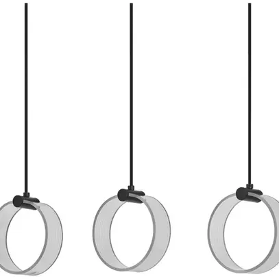 LED-Pendelleuchte LEDVANCE Decor Circle 20W 1300lm 865 Ø160m×660mm schwarz 