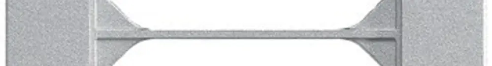 Cadre de recouvrement ENC kallysto.pro 4×1 arktis 94×274mm 