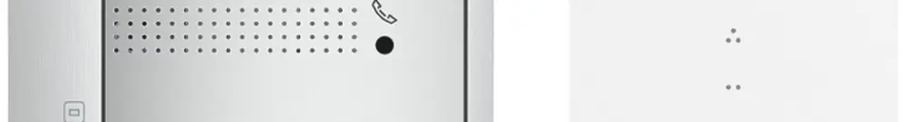 Kit citofono porta audio 1-fam Bticino, 2 fili, SFERAnew / CLASSE 100 