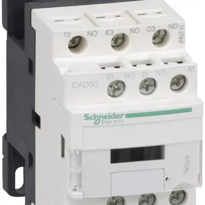 Contattore ausiliare Schneider Electric CAD50P7 230V 50/60Hz 5Ch TeSys 