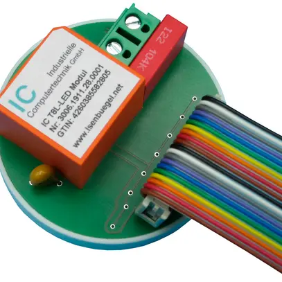 Modulo pulsante INS digitalSTROM IC T8L-LED-J, per sensore tattile Jung, ottuplo 