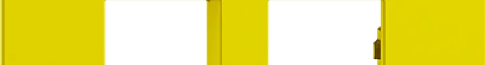 Kit montaggio EDIZIOdue uscita dritta, per 2×RJ45 freenet, lemon 