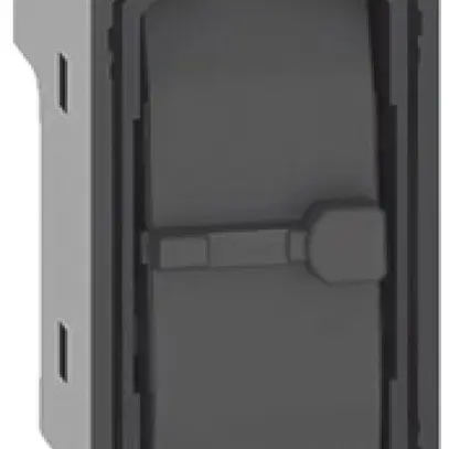 Pulsante tapparelle INS Legrand Living Now 2P 2 pulsante 1 modulo nero 