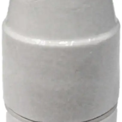 Portalampada Roesch E27 porcellana attaco nipplo G3/8" con morsetto terra bianco 