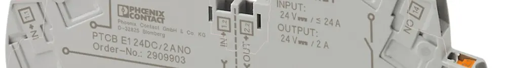 Interruttore di protezione PX PTCB E1 24DC/2A NO 