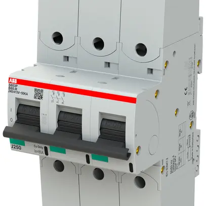 Disjoncteur ABB S803P-B80-R 3P 400V B-80A 50kA 4.5UM 