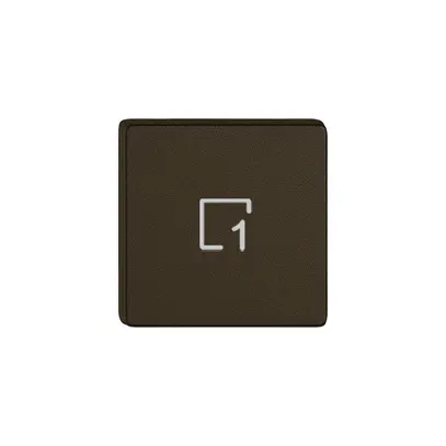 Taste 1/4 EDIZIO.liv Wiser mit SNAPFIX® mit Symbol Szene 1 br 