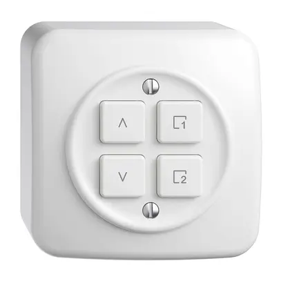 AP-Nebenstelle zu Storenschalter 1K/4T Szene WLAN Sdue Wiser weiss 