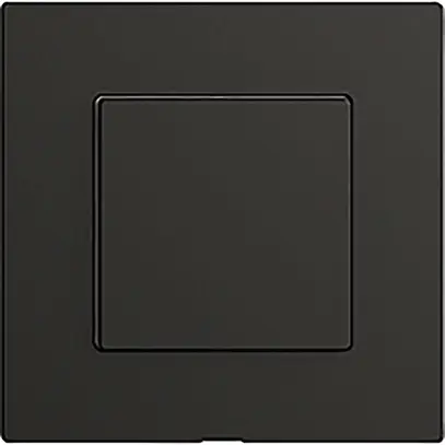 Interruttore 1K/1T WLAN Edue Wiser nero 