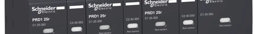 Parasurtension combiné Schneider Electric Acti9 PRD1 25R 3P+N type 1+2 