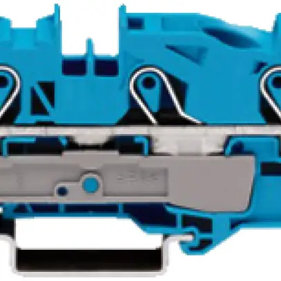 Morsetto di passaggio WAGO Top Job-S 16mm² 3L blu serie 2016 