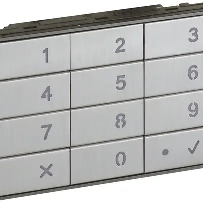 Clavier LINEA 5000 système bus 18…27VDC aluminium 