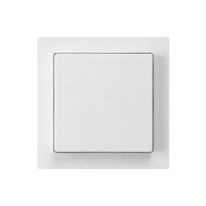 Kit frontal kallysto 60×60mm blanc pour Babyswitch variateur de lumière 