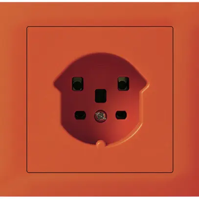 Prise INC HA kallysto type 25 avec bornes enfichables avec boîte G3 orange 