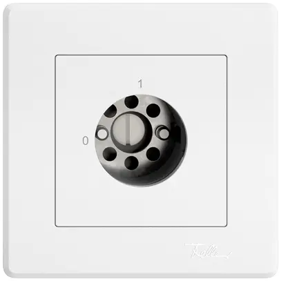Interruttore a chiave INC EDIZIO.liv per KABA 1262KA 3P 0-1 p=77mm bi 